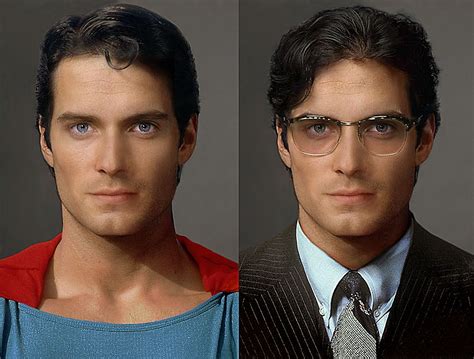 Superman actor morph. Christopher Reeve, Henry Cavill, Dean Cain, Tom Welling, George Reeves ...