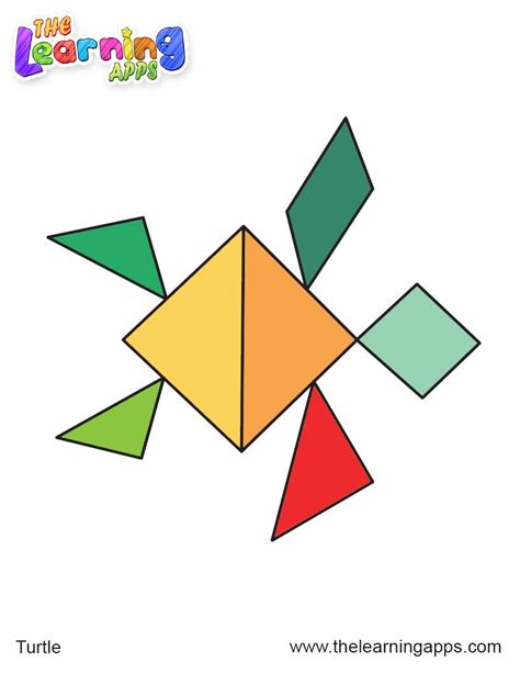 Free Sea Animals Tangrams Printable - Printable Tangrams