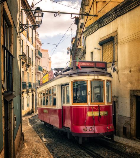 Tram in Alfama | Lisbon, Portugal - Fine Art Photography by Nico Trinkhaus