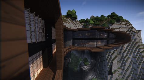 Modern Mountain House #2 Minecraft Map