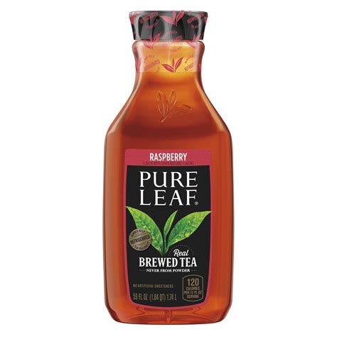 Pure Leaf, Raspberry Iced Tea, 59 Fl. Oz. - Walmart.com - Walmart.com