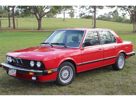 1988 BMW 5 Series for Sale | ClassicCars.com | CC-1203462