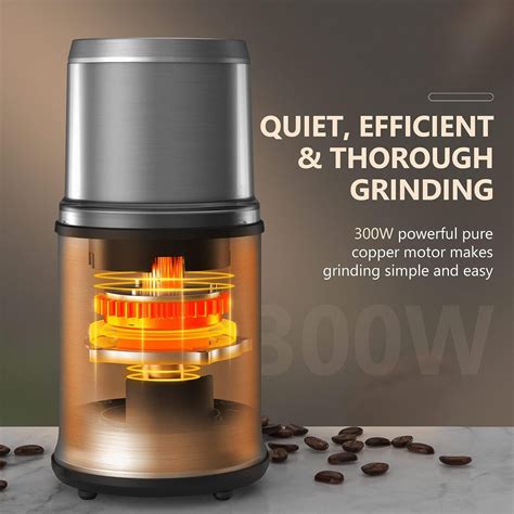 Adjustable Coffee Bean Grinder - Convenience and Versatility