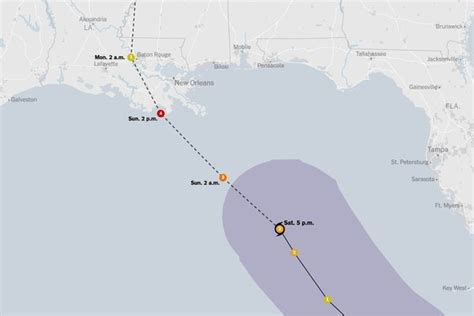 Hurricane Ida Strengthens to a Category 2 Storm - The New York Times | Makaan Lontong