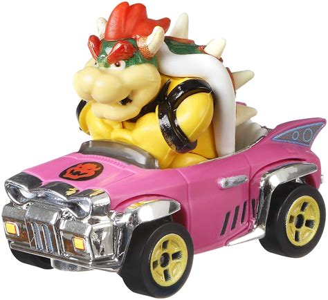 Hot Wheels GBG31 Mario Kart 1:64 Die-Cast Bowser with Badwagon Vehicle: Buy Online in Bahamas at ...