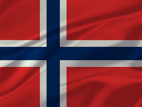 Flagge Norwegens - Hintergrundbilder