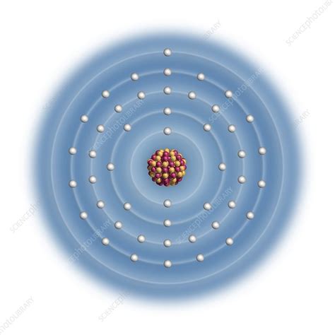 Silver, atomic structure - Stock Image - C023/2537 - Science Photo Library