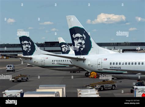 Anchorage airport, Alaska Stock Photo - Alamy