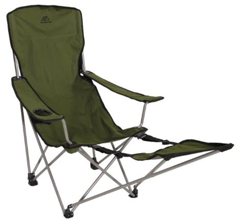 ALPS Mountaineering Escape Camp Chair with Included Footrest and Shoulder Carry Bag - Summer ...