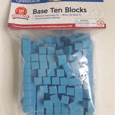 Base 10 Blocks - Re Write Stationery