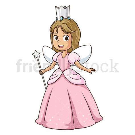 Glinda The Good Witch Of The North Cartoon Clipart Vector - FriendlyStock