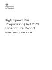 High Speed Rail (Preparation) Act 2013 expenditure report: 1 April 2022 to 31 March 2023 (large ...