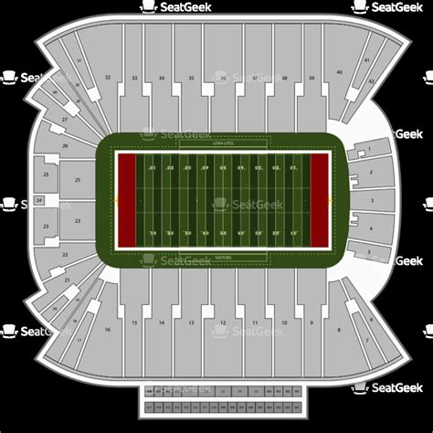 Robins Stadium Seating Chart: A Visual Reference of Charts | Chart Master