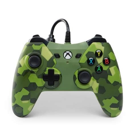 PowerA Wired Controller for Xbox One, Olive Camo, 1507015-01 - Walmart.com - Walmart.com