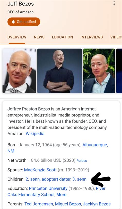 The real names of Jeff Bezos' kids. : r/TechNope