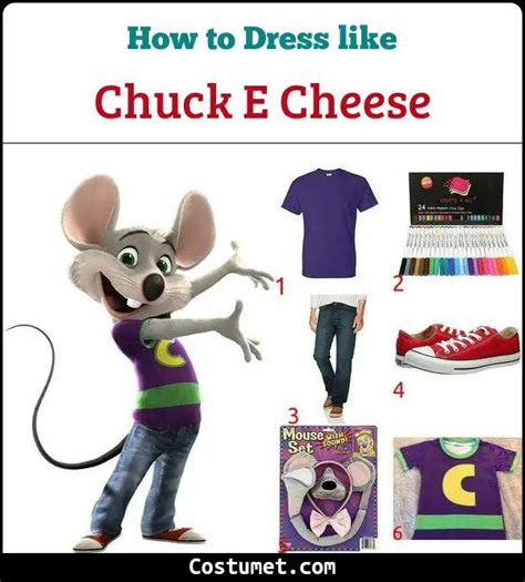 Chuck E Cheese Costume for Halloween