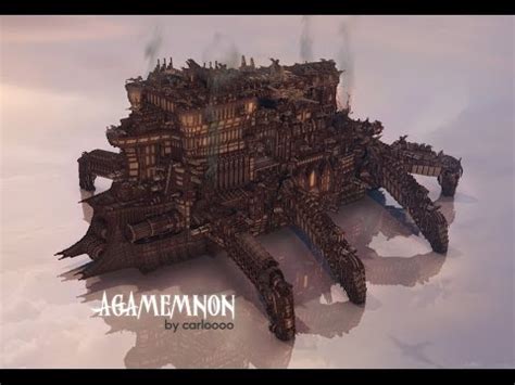 Minecraft: Agamemnon - YouTube | Minecraft blueprints, Minecraft, Minecraft architecture