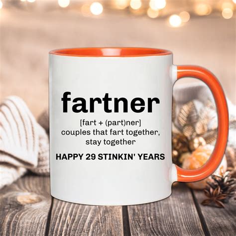 29th Anniversary Mug 29th Anniversary Gifts for Husband 29 - Etsy