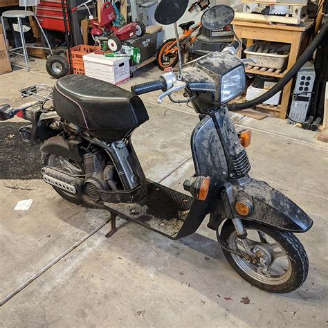 1986 Honda Spree NQ50 Scooter Project | Triumph Bonneville - A Personal Moto Blog