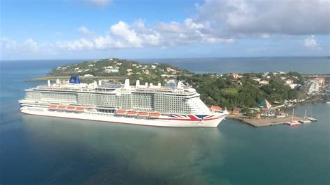 Caribbean Cruise Port Welcomes Excel-Class Arvia on Maiden Call