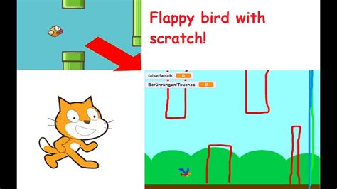 Wie du flappy bird mit Scratch programmierst in nur 10 Minuten! | How you can Code flappy bird ...