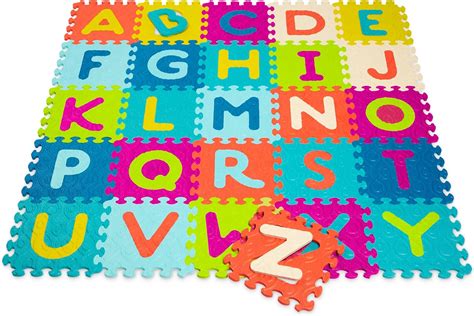 Amazon.com: B. toys- B. play- Developmental Learning Alphabet Floor Mat ...