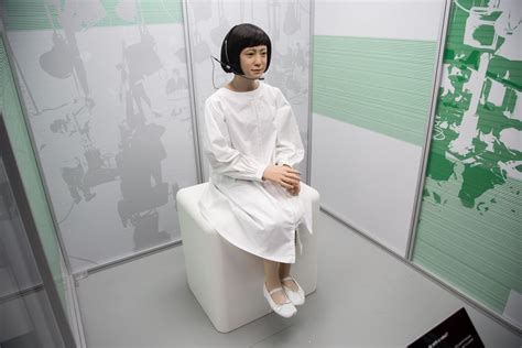 Science Museum London, Robots, Japanese Lady, Fit, Duster Coat, Trumpet, Stare, Jump, Totally