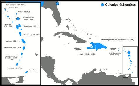 Antilles françaises • Carte • PopulationData.net