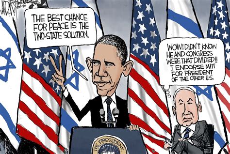 President's two-state solution: Editorial cartoon - cleveland.com