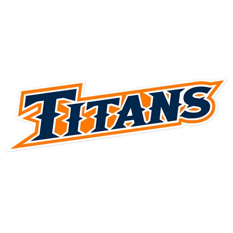 Cal State Fullerton Titatns NCAA Logo Sticker