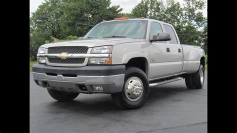 2004 Chevrolet Silverado 3500 LS 4x4 DURAMAX DIESEL 6 SPEED SOLD!! - YouTube