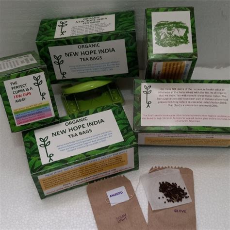 Organic Tea Bags | New Hope Rural Leprosy Trust