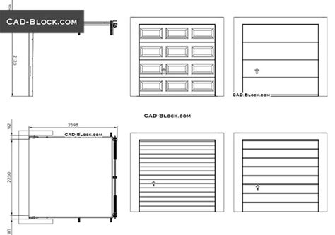 Gates, Fences free CAD Blocks download, drawings