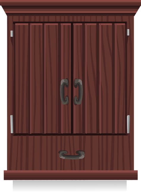 Free vector graphic: Armoire, Cabinet, Storage, Wardrobe - Free Image on Pixabay - 576196