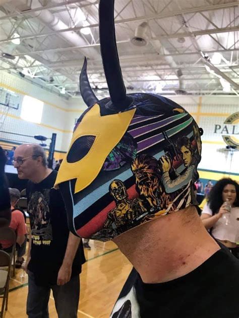 Custom Pro Wrestling Mask | Etsy