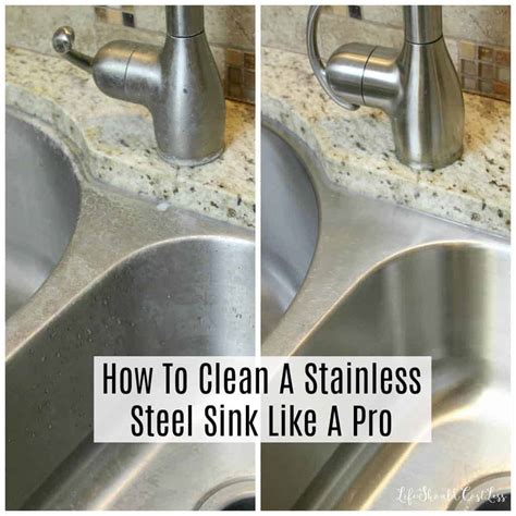 How To Clean A Stainless Steel Sink Like A Pro (Video) - Life Should ...