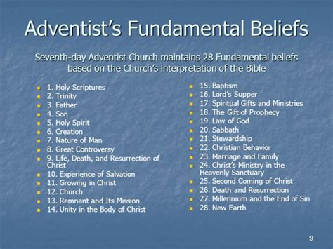 What Seventh-day Adventists Believe... : The Waymark Seventh-day ...