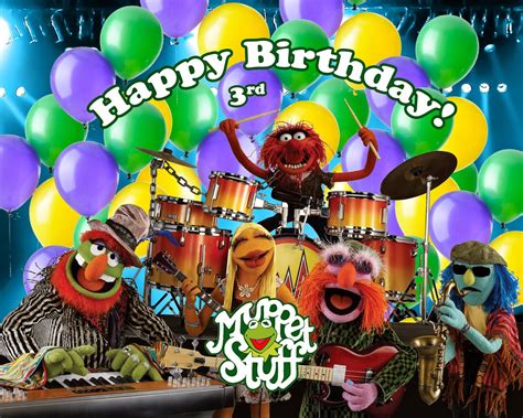 Muppet Stuff: Happy 3rd Birthday!