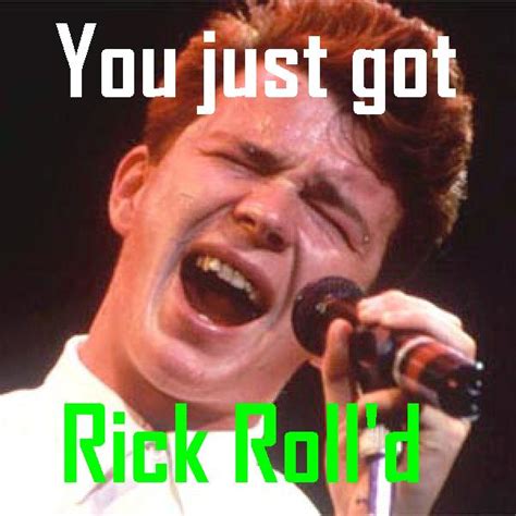 Rick Rolled - Rick Astley Photo (26587136) - Fanpop