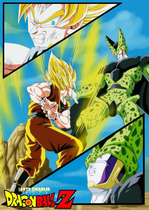 ArtStation - goku vs cell