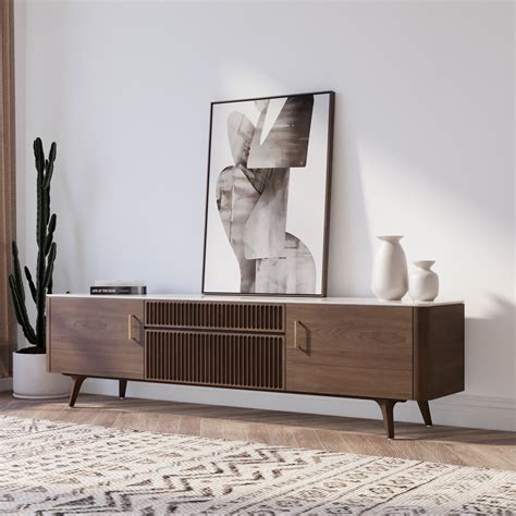 Stylish Mid Century Modern TV Stand - Free Shipping for Every Order