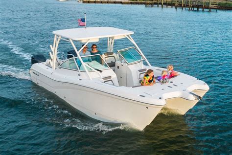 Center console catamaran - 295DC - World Cat - outboard / dual-console / sport-fishing