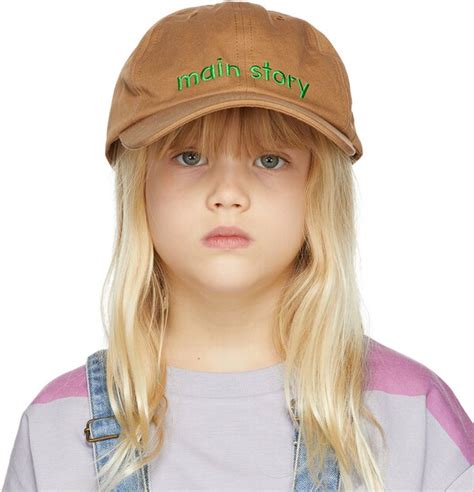 Buy MAIN STORY Main Story Kids Green Logo Cap At 69% Off | Editorialist