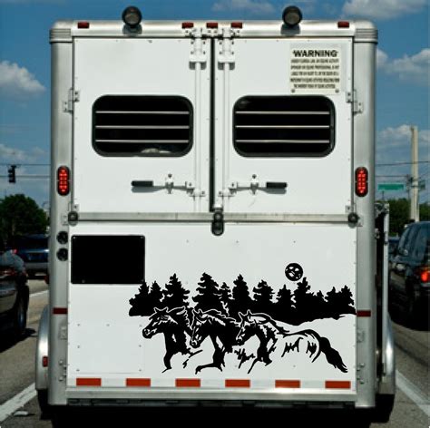 Horse Decals For Trucks and Trailers: 45 Unique & Cute Ideas