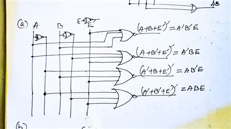 Decoder Circuit Diagram Using Logic Gates