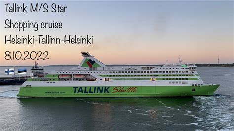 Tallink Star - Shopping cruise - YouTube