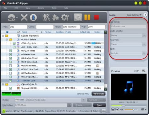 How to Rip CD to MP3, tips of how to convert CD to MP3