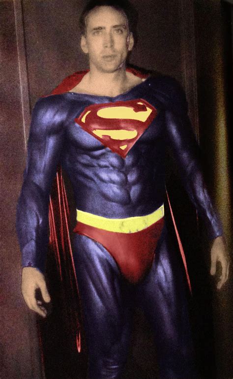 Nicolas Cage as Superman by Brandtk on DeviantArt