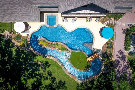 Lazy River | Allison Landscpe & Pool Company