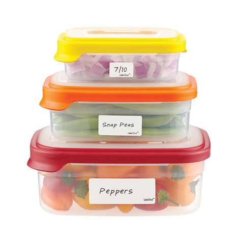 Erasable Labels - Erasable Food Storage Labels | The Container Store